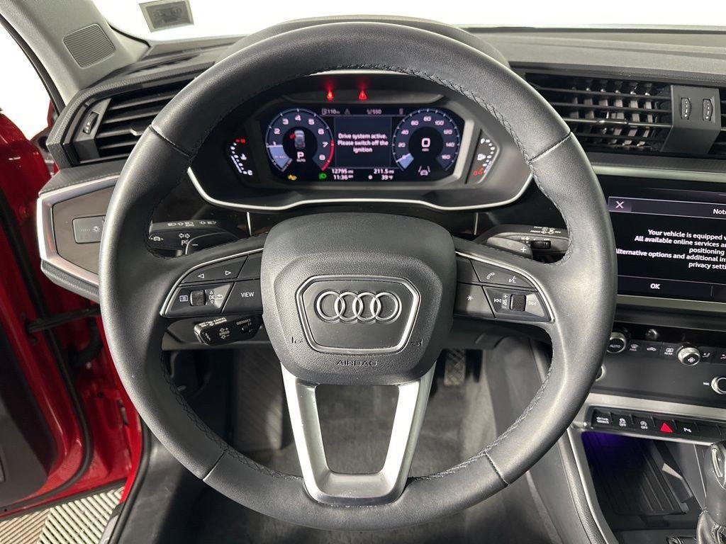 Used 2025 Progressive Red Metallic Audi Premium Plus image 22