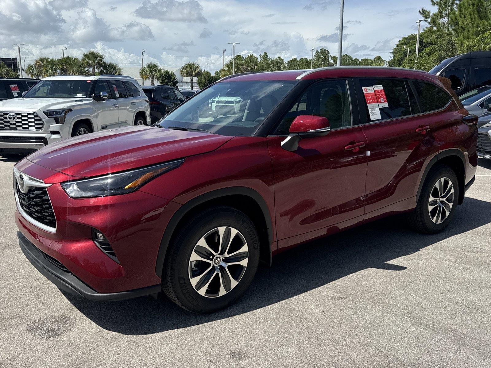 Red (Ruby Flare Pearl 1) 2026 Toyota Highlander SUV / Crossover All-Wheel Drive