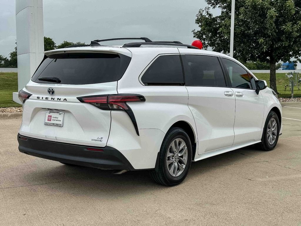 Certified Used 2022 White Toyota LE image 3