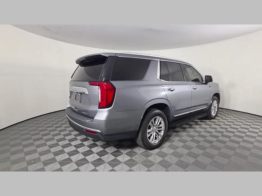 Used 2022 Satin Steel Metallic GMC SLT image 39