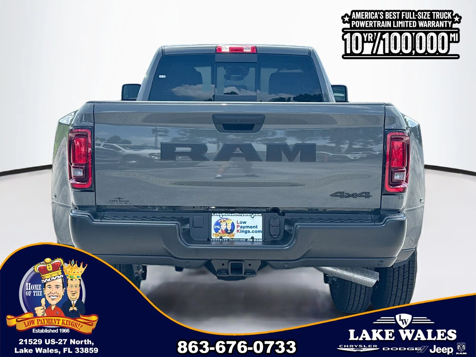 New 2026 Ceramic Gray Clear-Coat Exterior Paint RAM TRADESMAN image 5