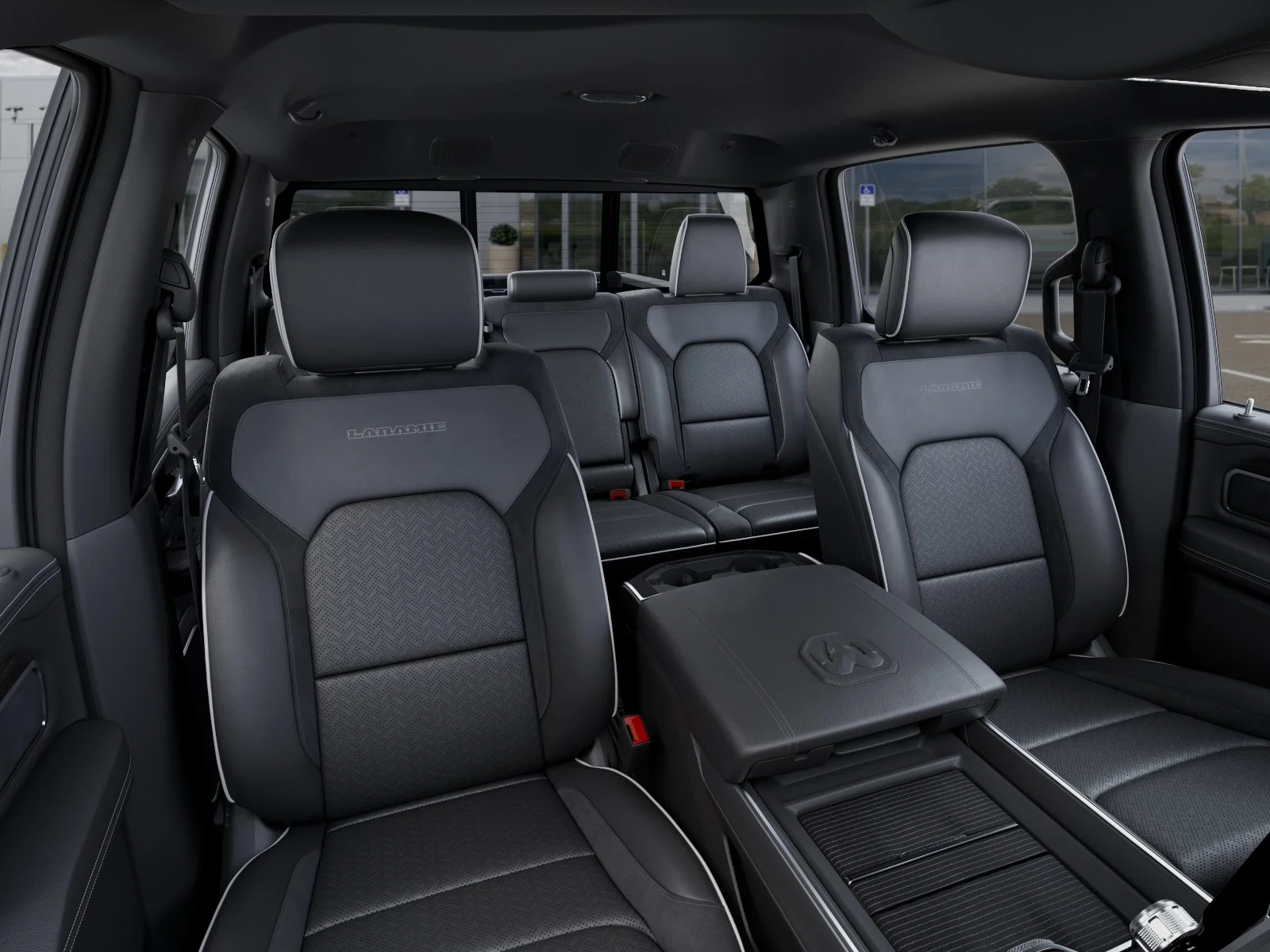 New 2026 Diamond Black Crystal Pearl-Coat Exterior Paint RAM LARAMIE image 66