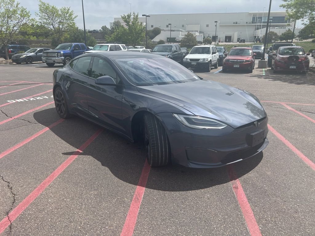 Used 2021 Tesla Model S Plaid with VIN 5YJSA1E65MF434088 for sale in Highlands Ranch, CO