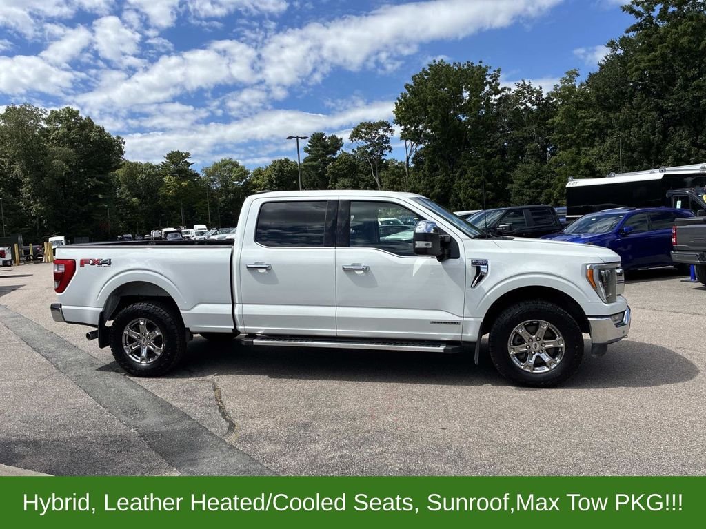 Used 2022 White Ford Lariat image 8