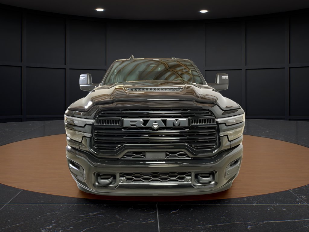 New 2027 Diamond Black Crystal Pearl-Coat Exterior Paint RAM Laramie image 8