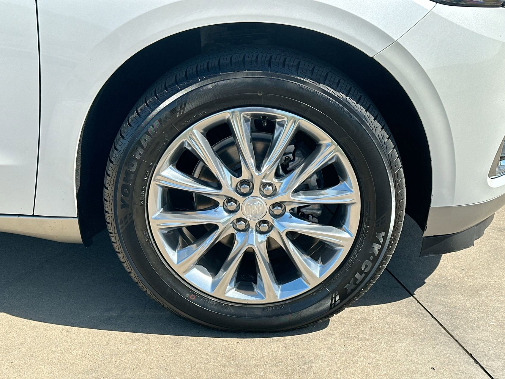 Used 2021 White Frost Tricoat Buick Premium Group image 10