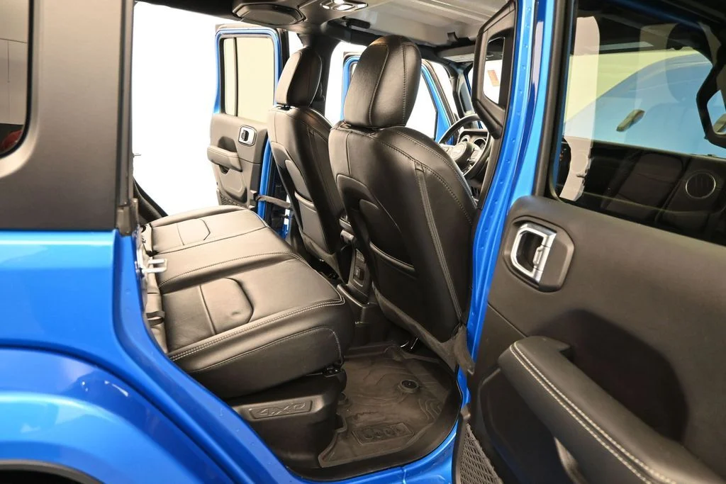 Used 2022 Blue Jeep Unlimited Sahara 4xe image 18