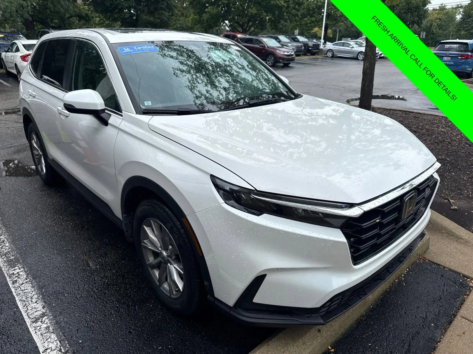 Used 2024 Platinum White Pearl Honda EX image 5
