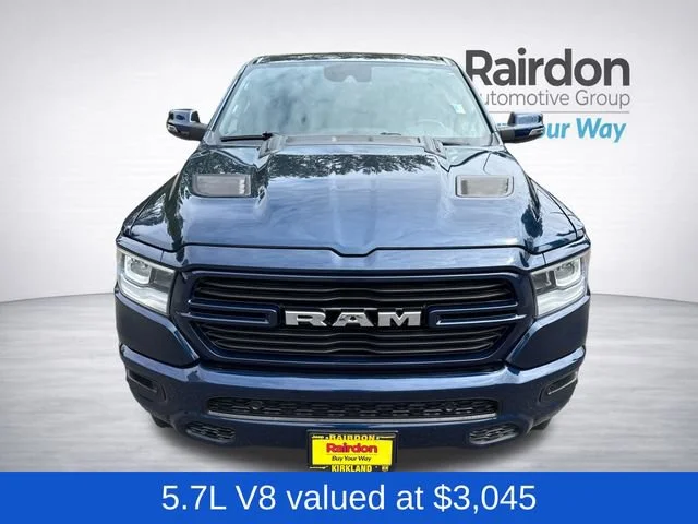 Used 2023 Patriot Blue Pearlcoat Ram Laramie image 2