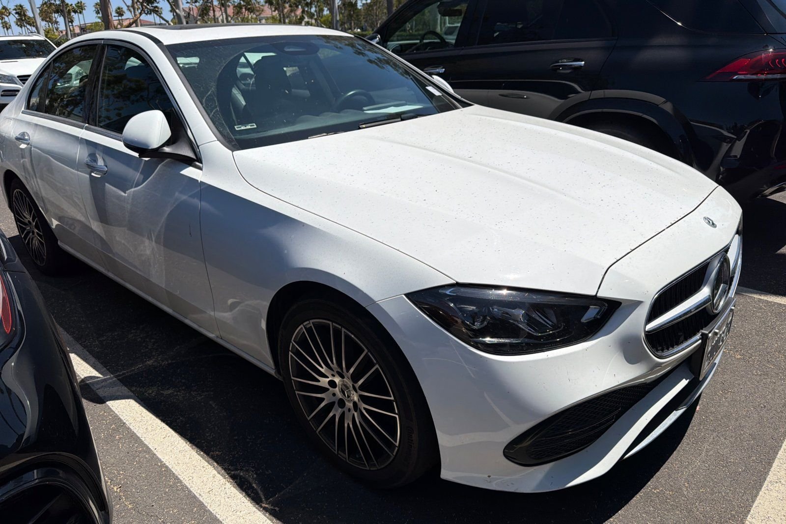 Certified Used 2023 White Mercedes-Benz C 300 image 3