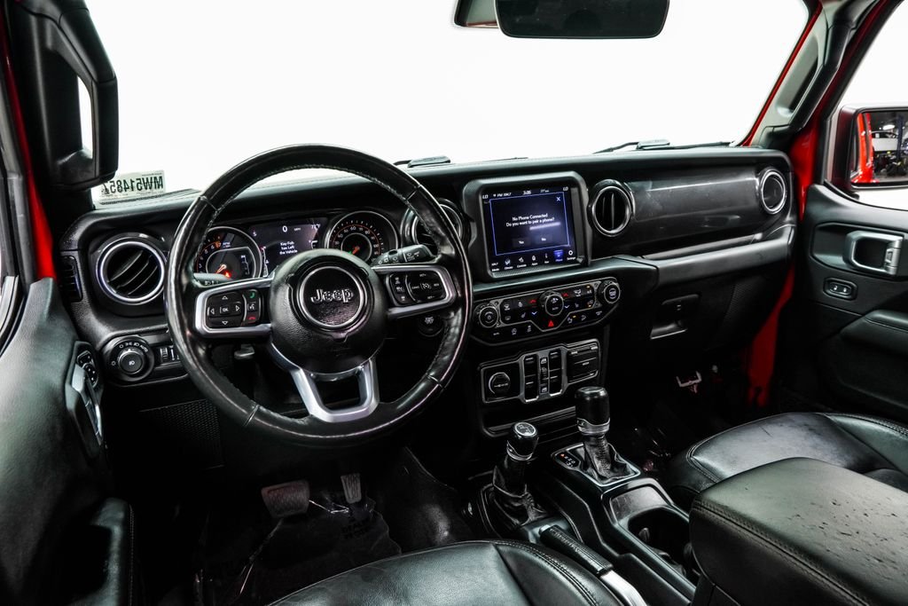 Used 2021 Red Jeep Unlimited Sahara Altitude image 4