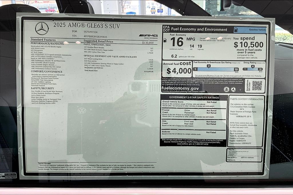 2025 Mercedes-Benz GLE AMG GLE63 S - Photo 28