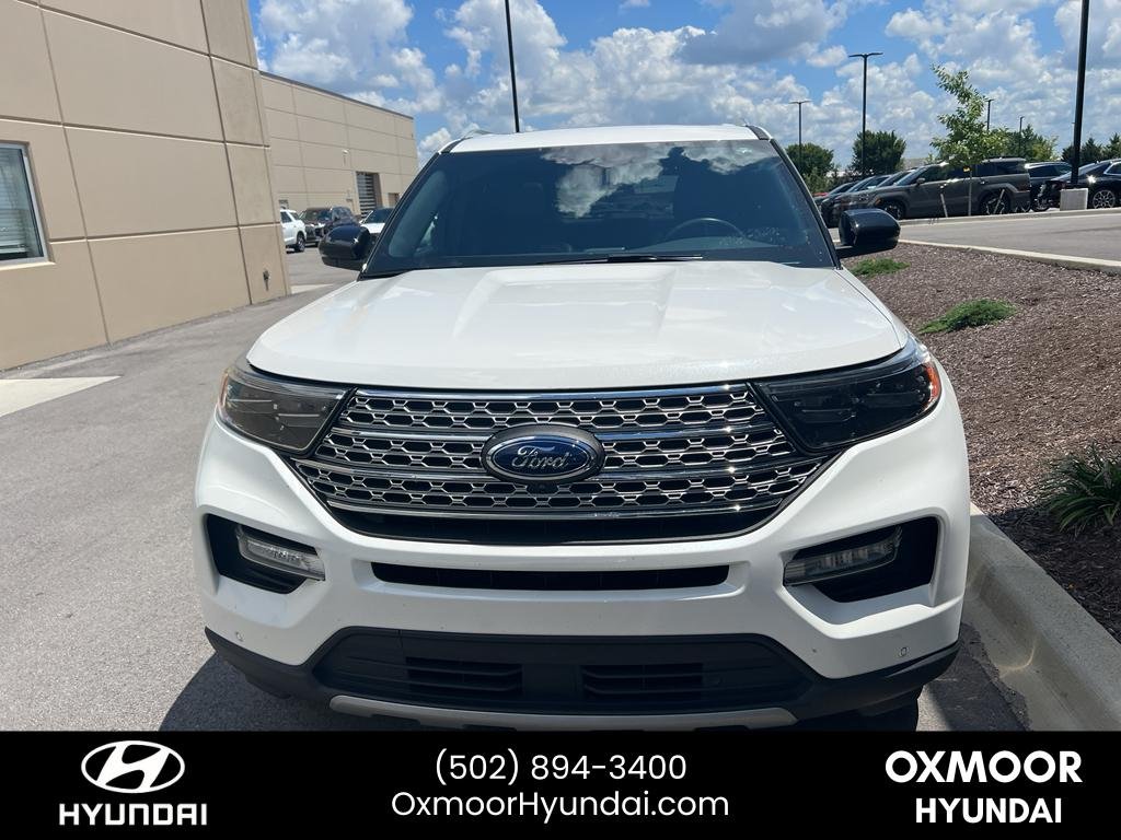 Used 2020 Star White Metallic Tri-Coat Ford Limited HYBRID image 2