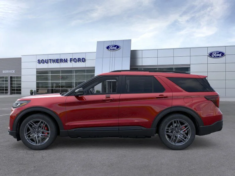 New 2026 Rapid Red Metallic Tinted Clearcoat Ford ST image 3