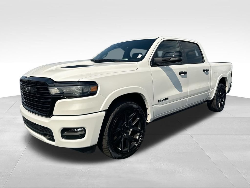 New 2026 Bright White Clear-Coat Exterior Paint RAM Laramie image 5