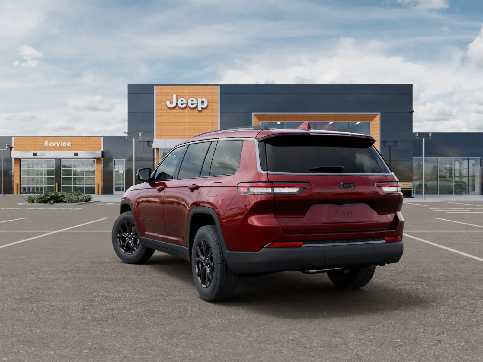 New 2026 Velvet Red Pearlcoat Jeep Laredo Altitude image 3