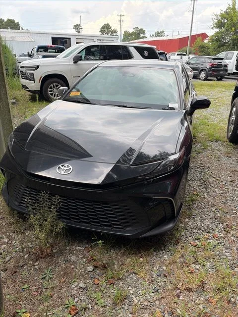 Used 2025 Black Toyota SE image 2