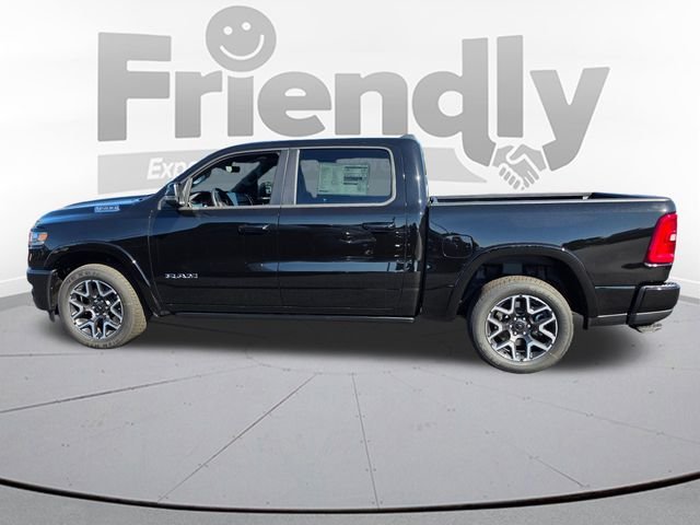 New 2027 Diamond Black Crystal Pearl-Coat Exterior Paint RAM Laramie image 8