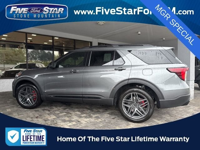 New 2026 Carbonized Gray Metallic Ford ST image 2