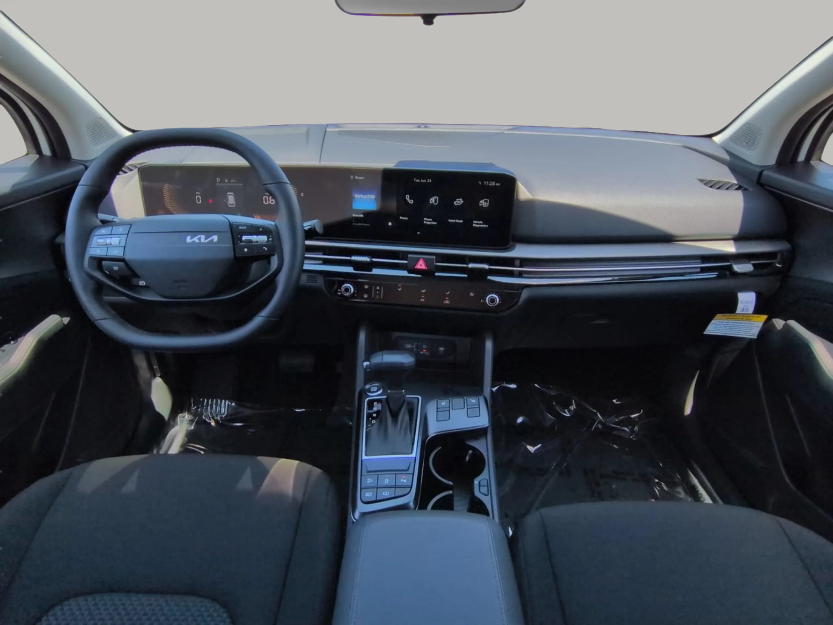 New 2026 Glacial White Pearl Kia LX image 4