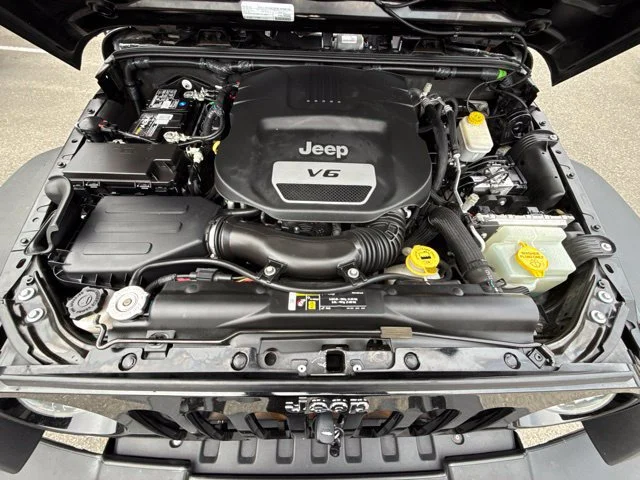 Used 2017 Black Clearcoat Jeep Sport image 36