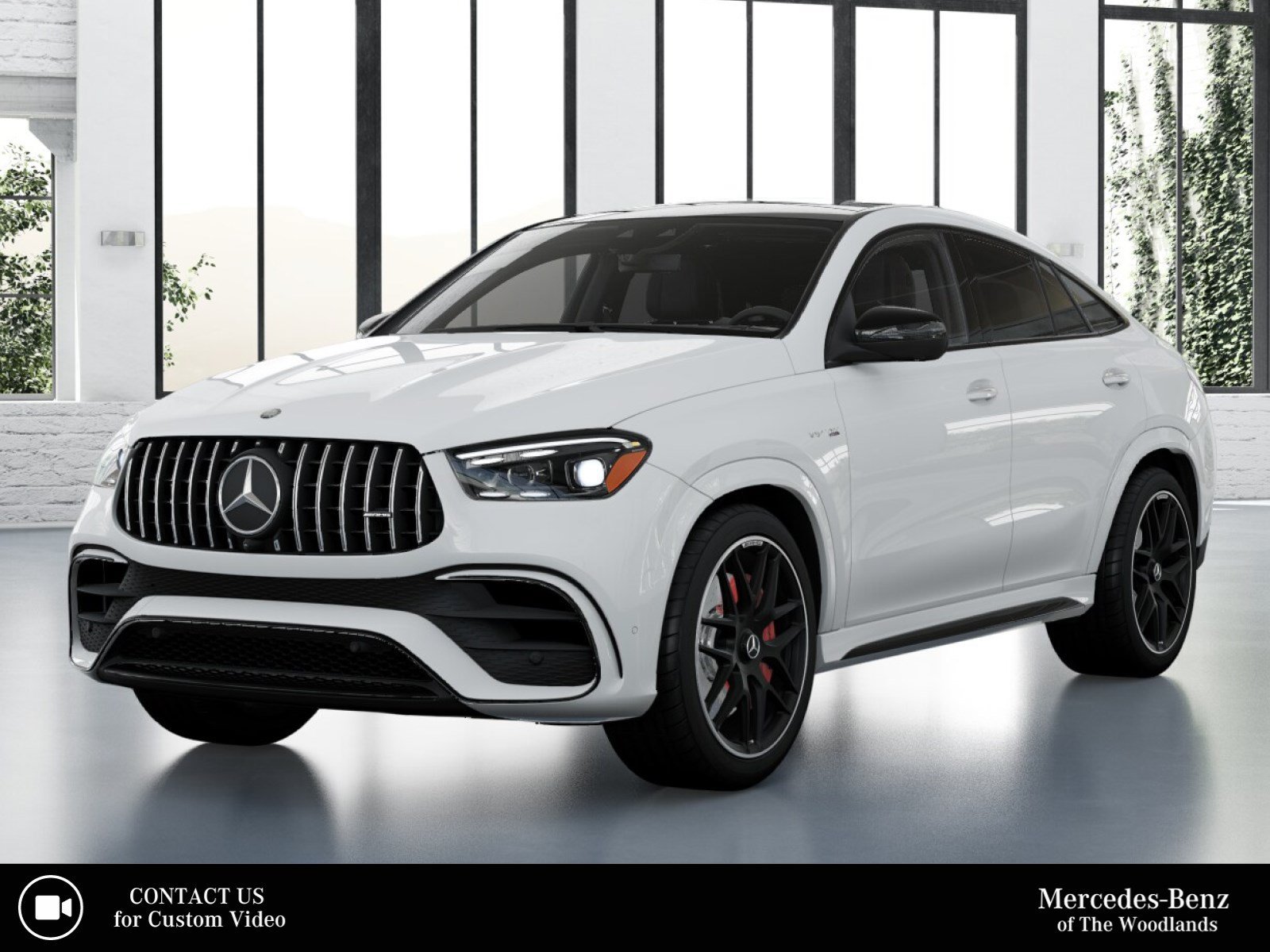 New 2026 Polar White Mercedes-Benz GLE 63 S AMG® image 1