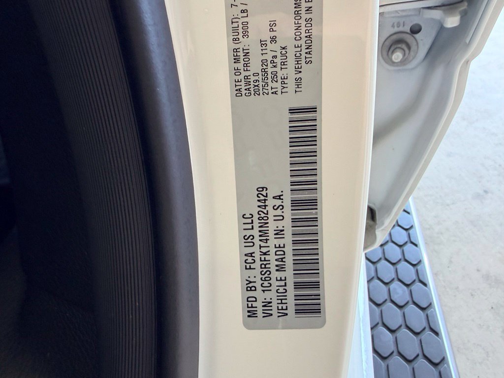 Used 2021 White Ram Limited image 39