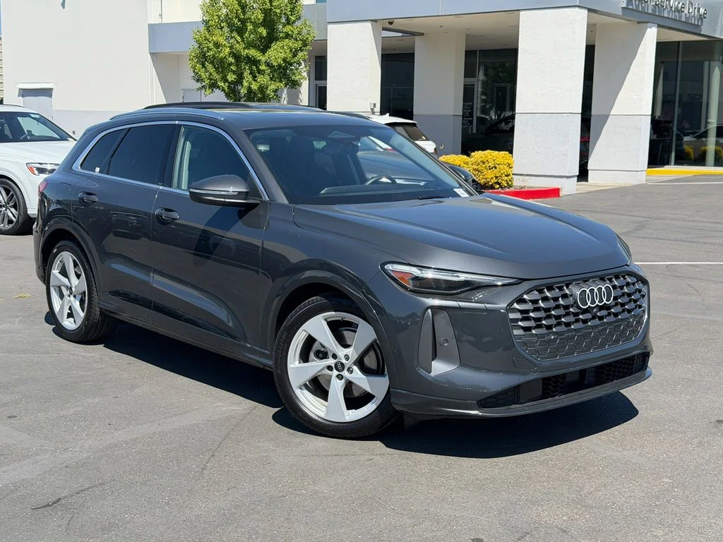 Certified Used 2025 Gray Metallic Audi 2.0T Prestige image 3