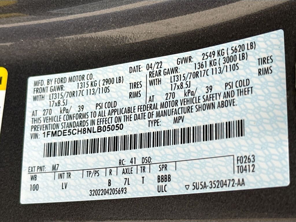 Used 2022 Carbonized Gray Metallic Ford Big Bend image 31