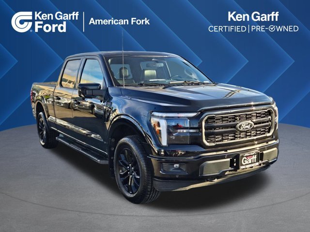 Used 2025 Agate Black Metallic Ford LARIAT image 37