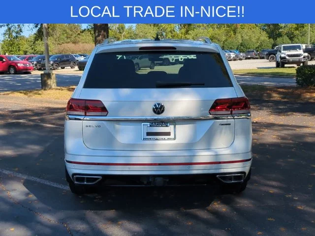Used 2023 White Volkswagen 3.6L V6 SEL Premium R-Line image 4