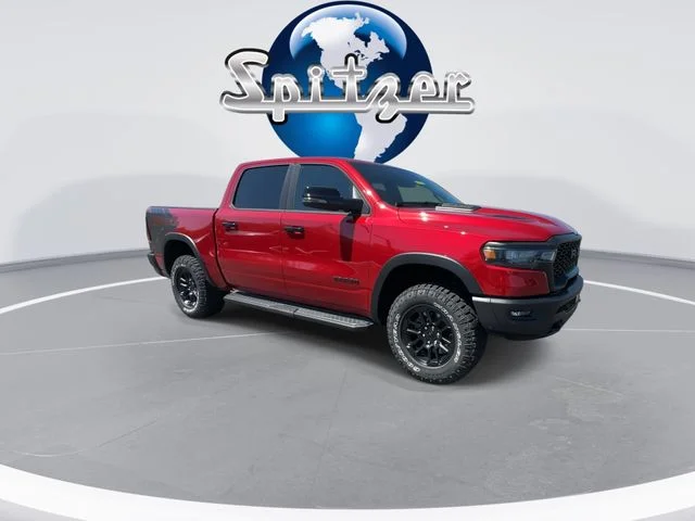New 2026 Molten Red Pearl-Coat Exterior Paint RAM Rebel image 7
