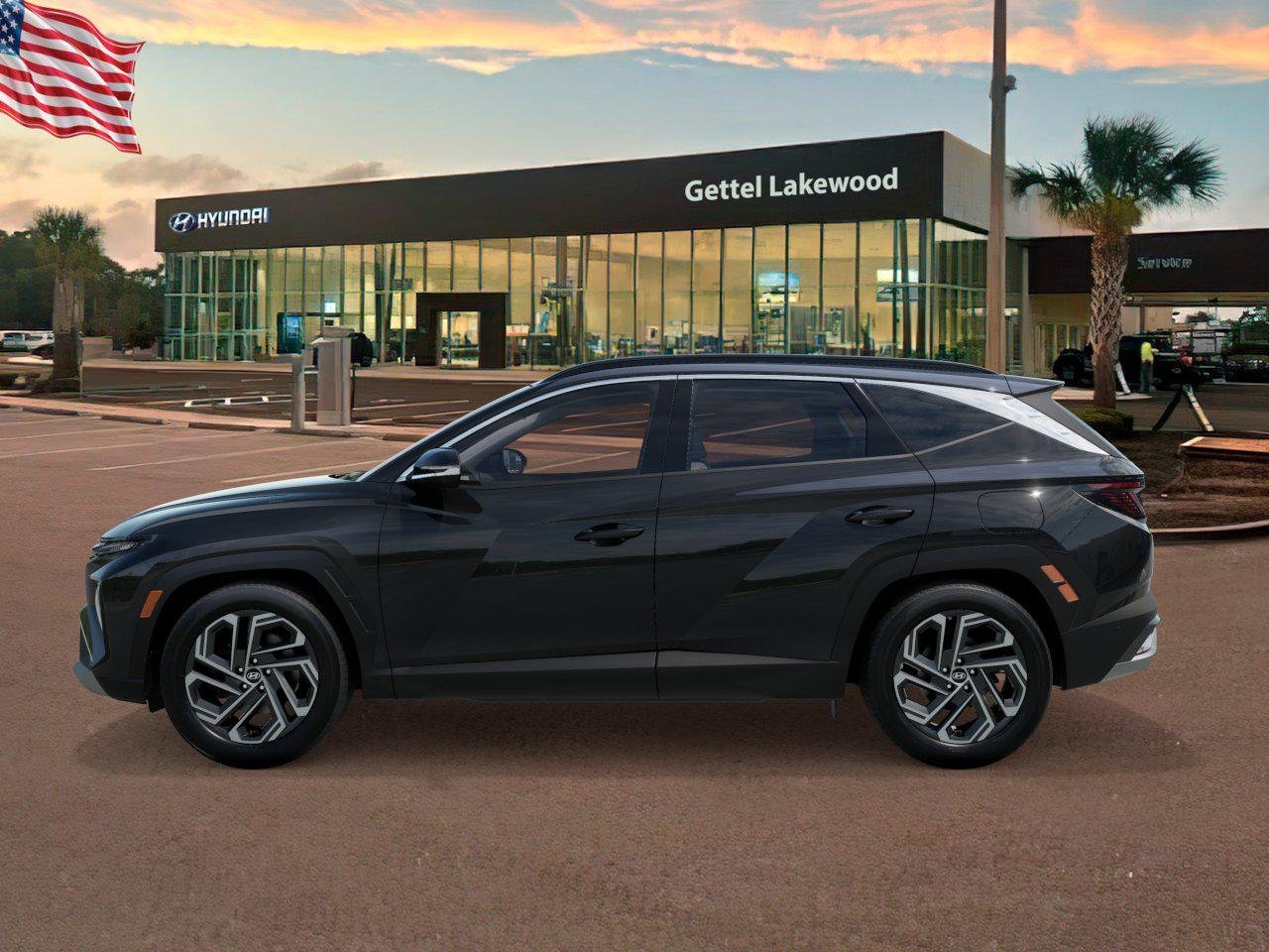 New 2026 Black Hyundai Limited FWD image 3