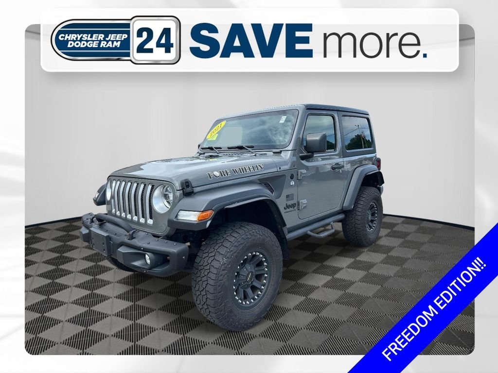Used 2021 Gray Jeep Sport image 1