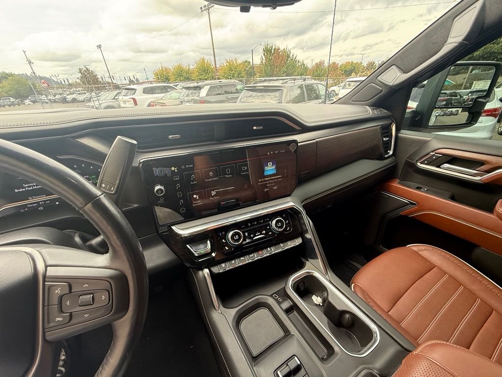 Used 2024 White Frost GMC Denali Ultimate image 22