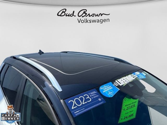 Certified 2023 Volkswagen Taos SEL with VIN 3VV2X7B23PM339890 for sale in Kansas City