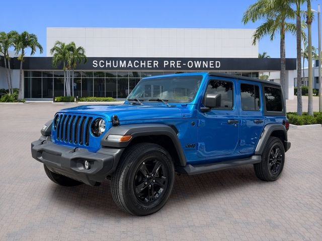 Used 2023 Blue Jeep Sport image 3