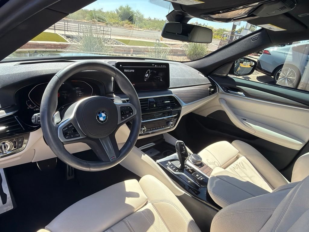 Certified Used 2023 Black Sapphire Metallic BMW 530i image 7