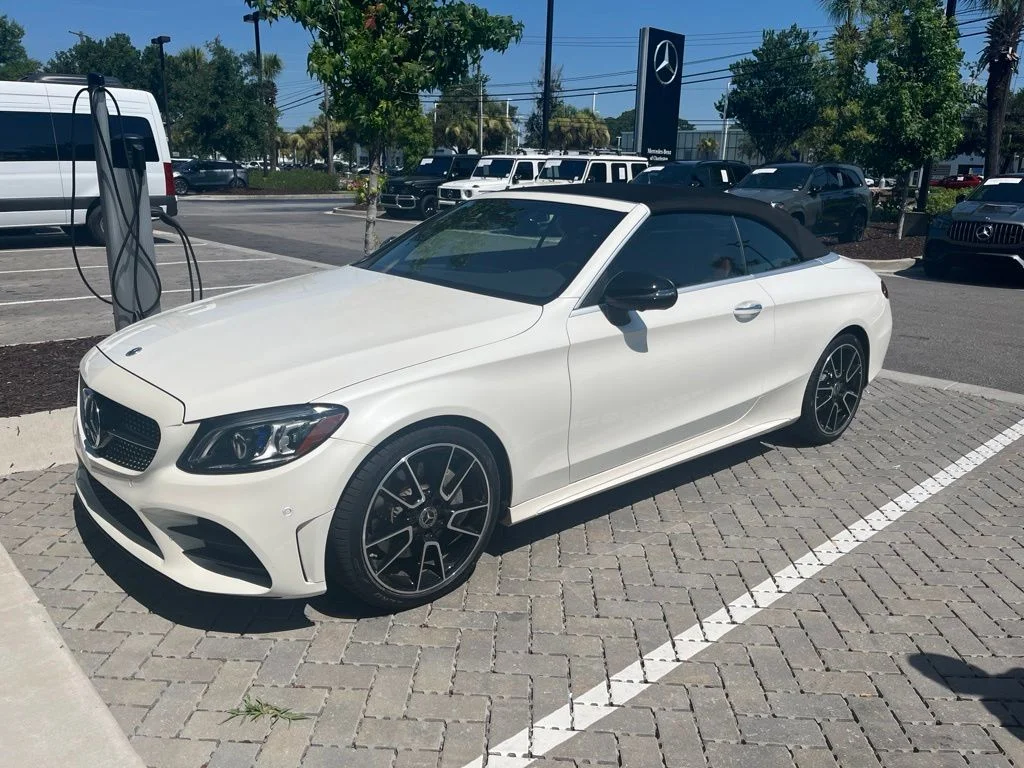 Used 2023 White Mercedes-Benz C 300 image 1