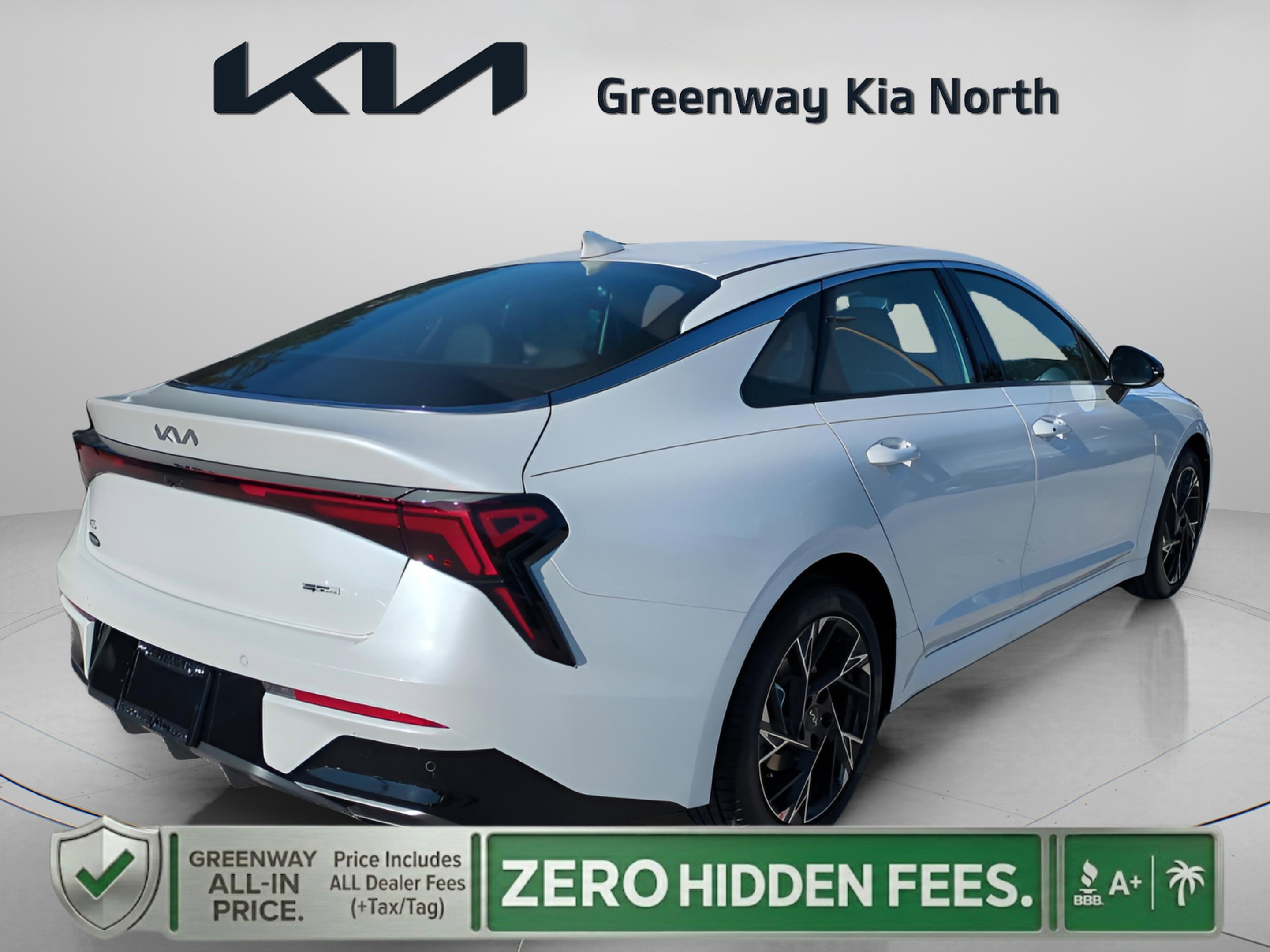 New 2026 Snow White Pearl Kia GT-Line FWD image 8