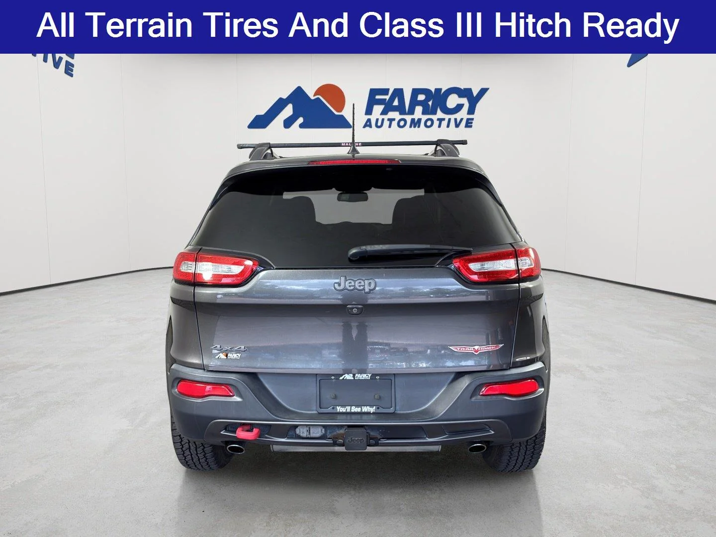 Used 2017 Granite Crystal Metallic Clearcoat Jeep Trailhawk image 6