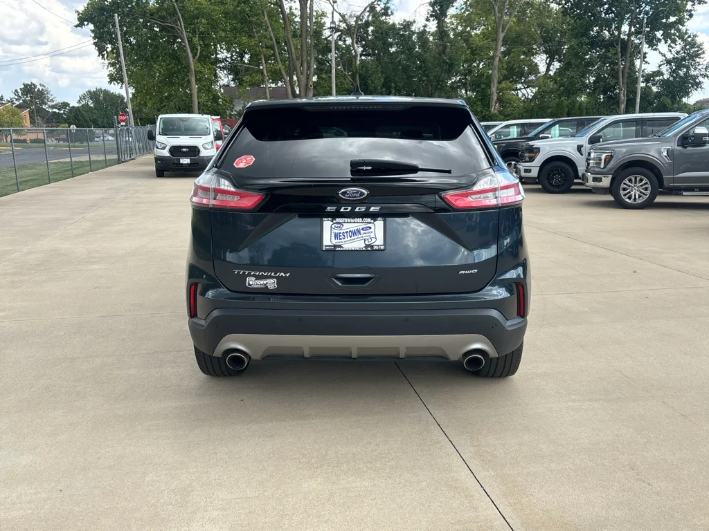 Used 2024 Stone Blue Metallic Ford Titanium image 5