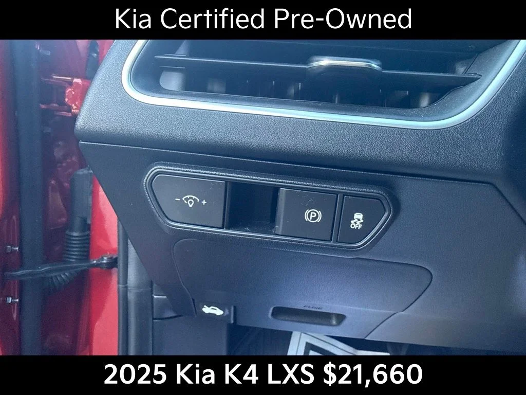 Certified Used 2025 Red Kia LXS image 33