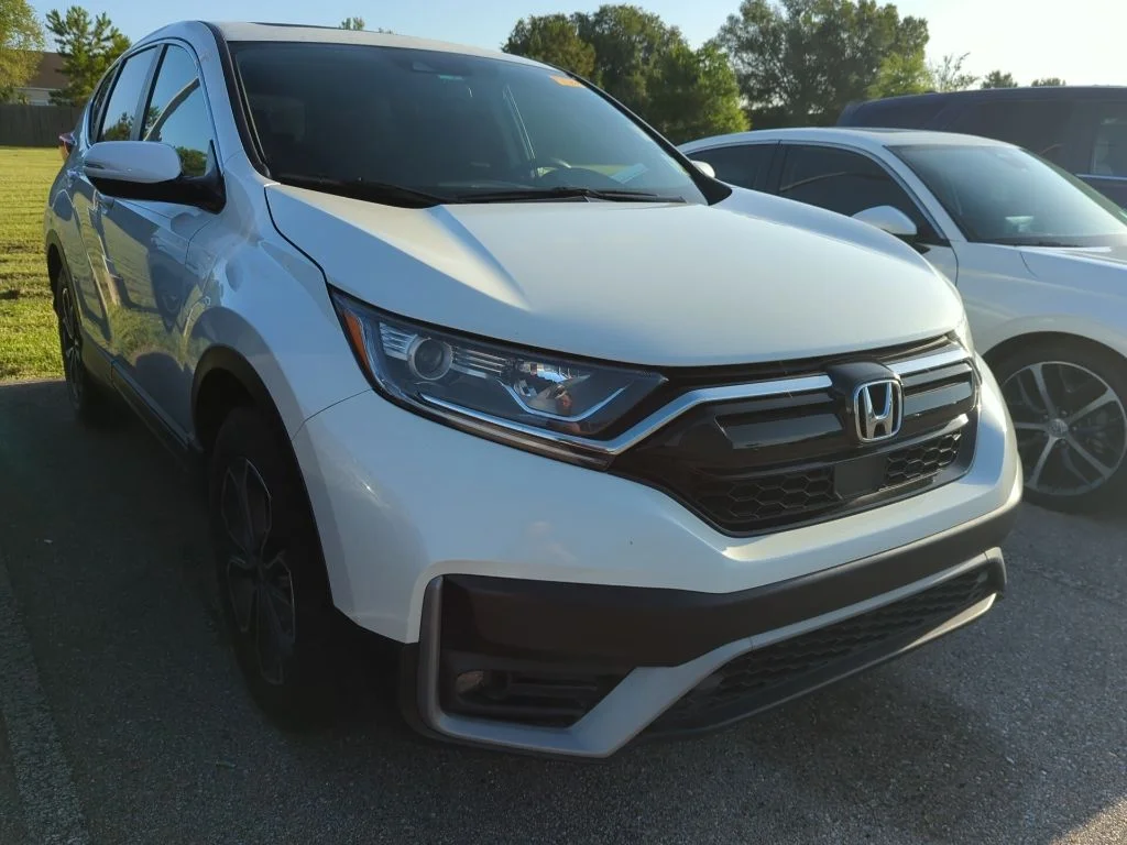 Certified Used 2020 Platinum White Pearl Honda EX image 2