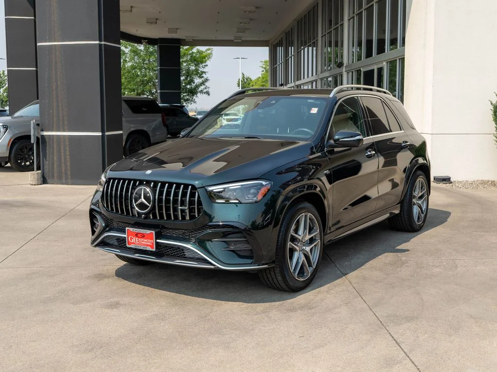 Used 2025 Green Mercedes-Benz GLE 53 AMG® image 3