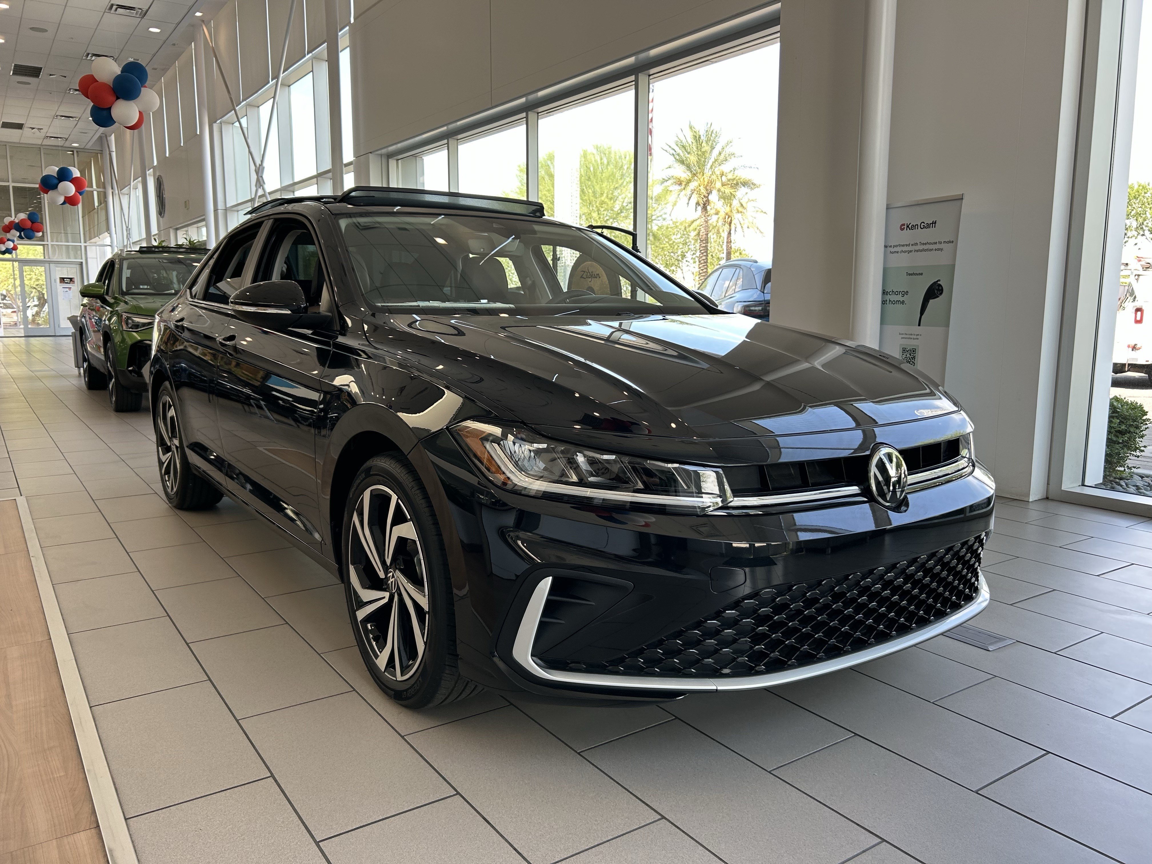 New 2026 Deep Black Pearl Volkswagen SEL image 4
