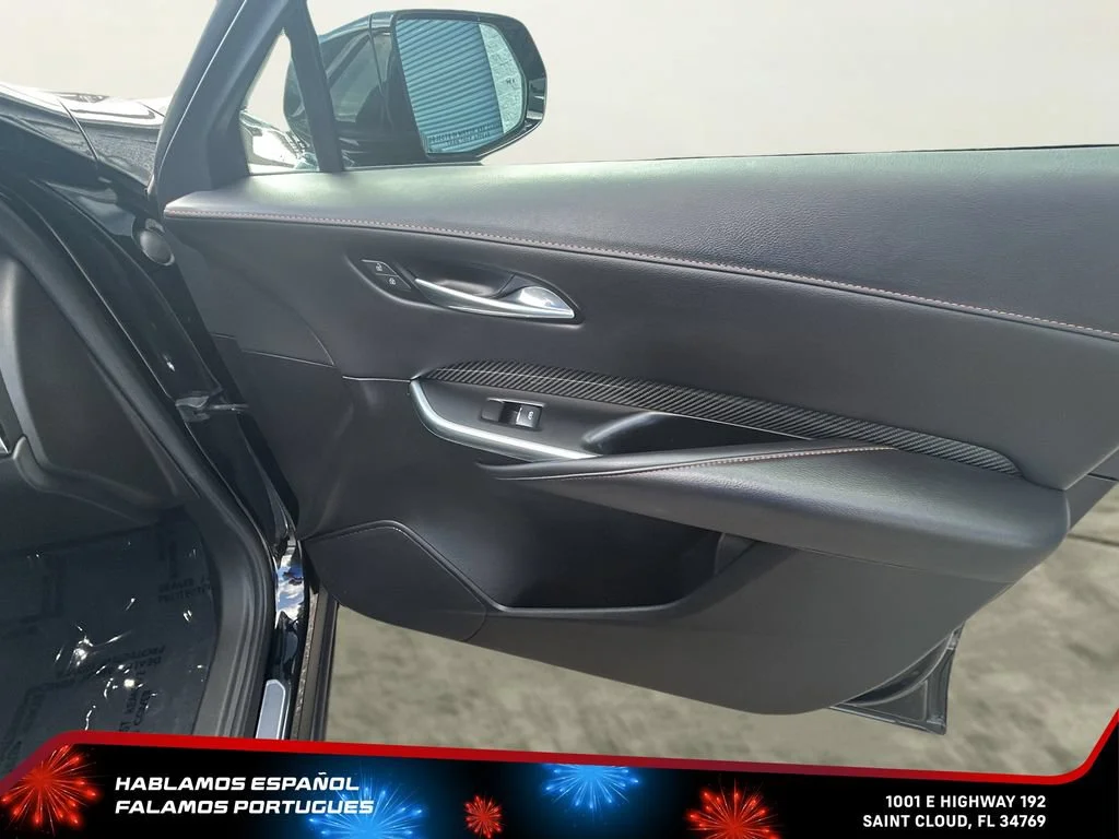 Used 2022 Stellar Black Metallic Cadillac Sport image 35