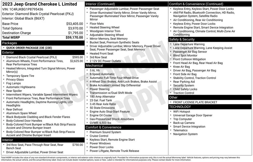 Used 2023 Black Jeep Limited image 17