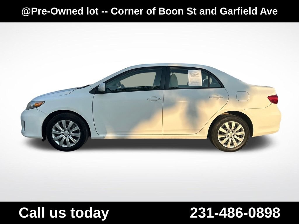 Used 2012 White Toyota LE image 2
