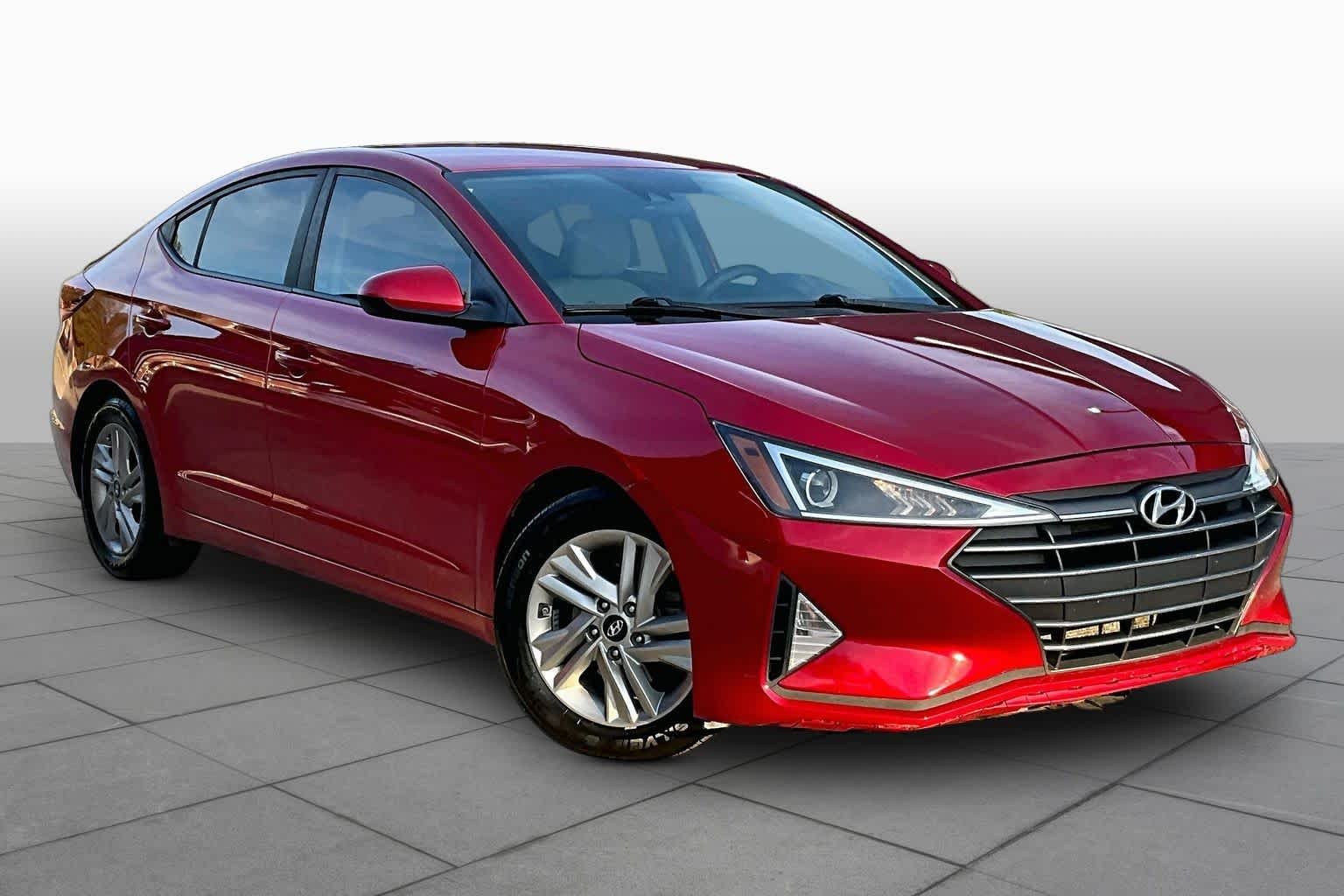 Used 2020 Calypso Red Hyundai SEL image 3
